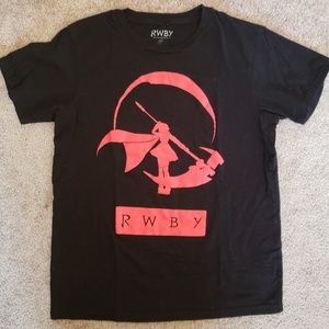 RWBY Ruby silhouette Tshirt HOT TOPIC size M
